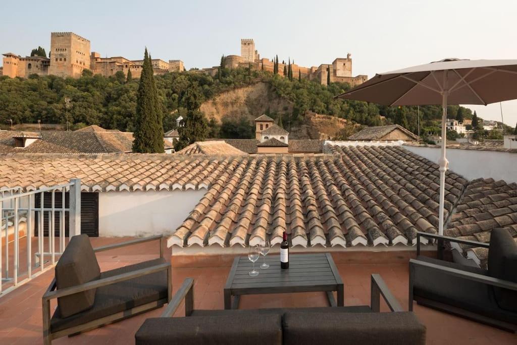 Vista Alhambra I- Private Roof Top Terrace - Wifi Granada Kültér fotó